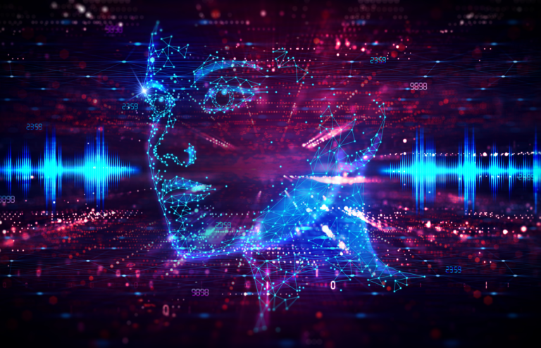 Large Language Model concept illustration.